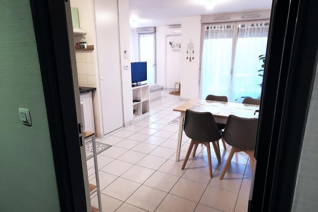 Grand Studio Lumineux Et Sa Terrasse Au Calme Toulouse Eksteriør billede
